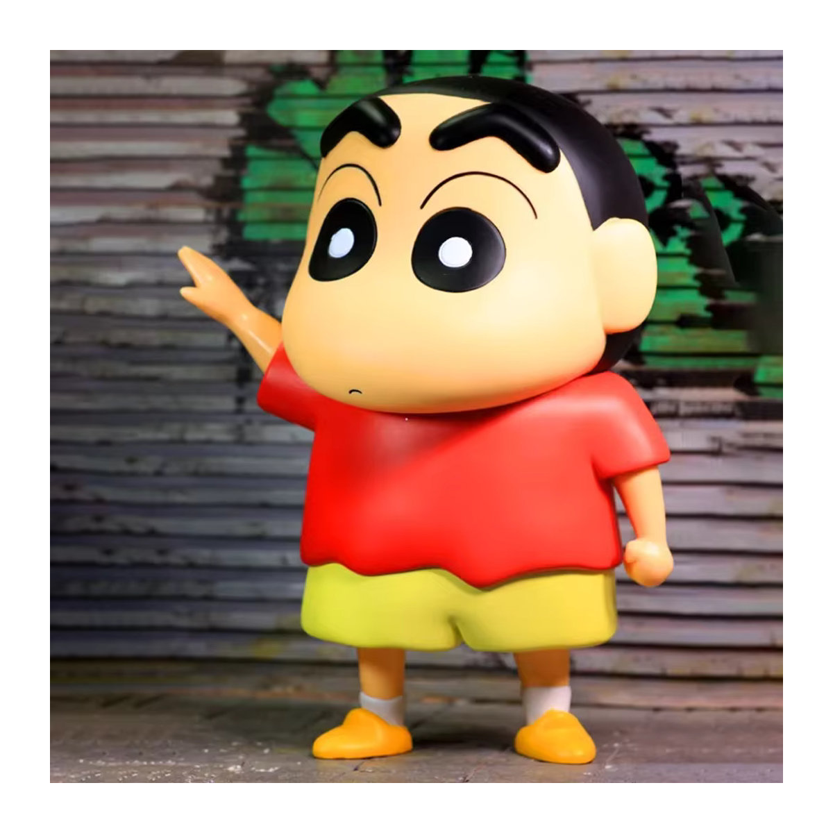 Bandai Crayon Shin-chan Actionfigur aus Kunststoff, mehrfarbige Anime-Sammelfigur für Kinder - Bild 3