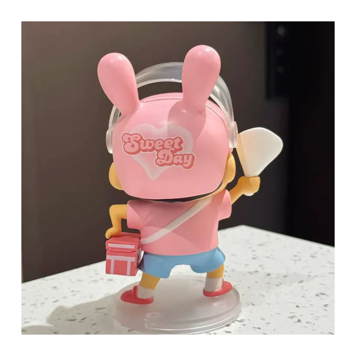 Bandai Crayon Shin-Chan Anime Figur, mehrfarbige Sammlerfigur aus Kunststoff, Höhe: 10 cm - Bild 3