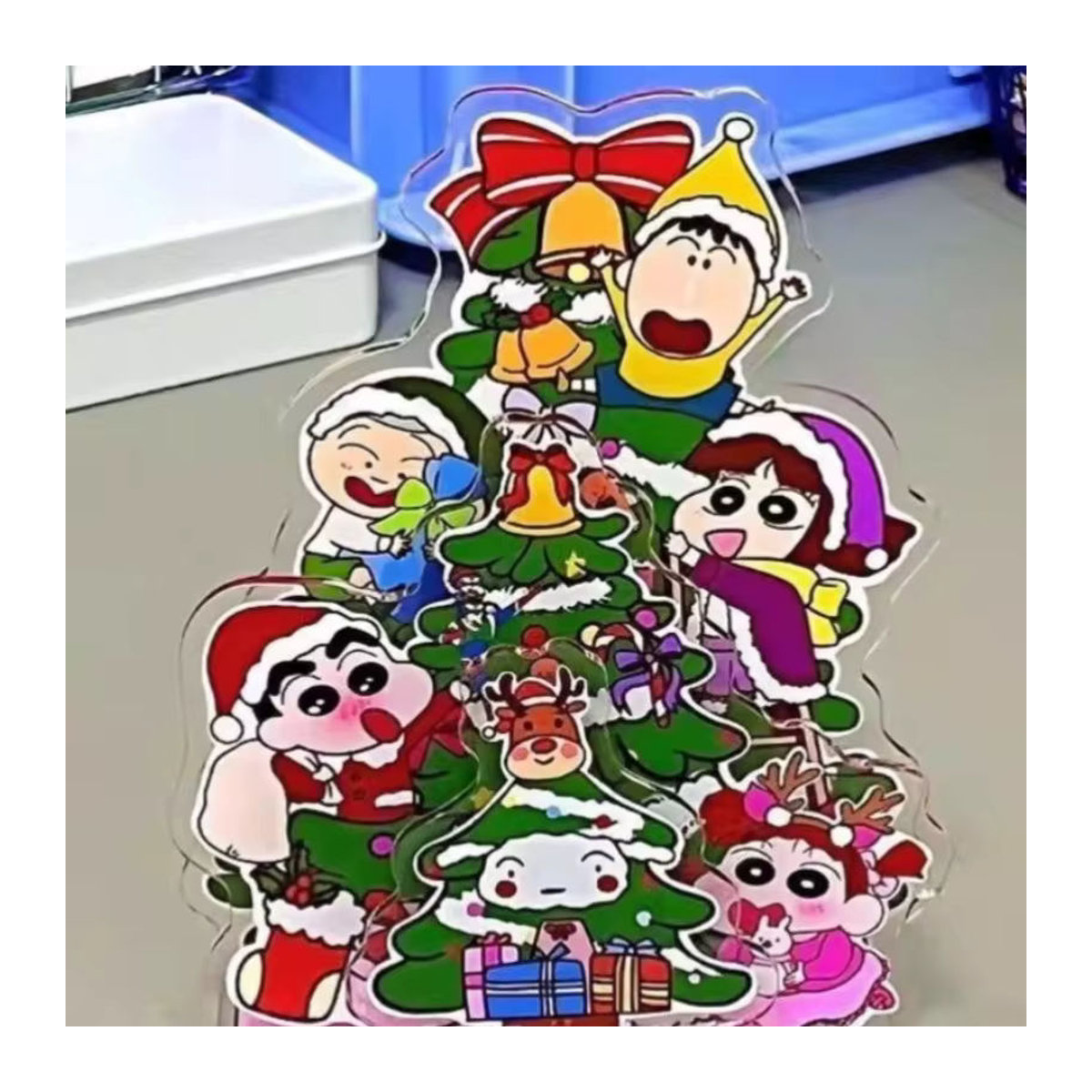Bandai Crayon Shin Chan C-Chan Acryl Standee Schreibtischdekoration aus Kunststoff, mehrfarbig - Bild 2
