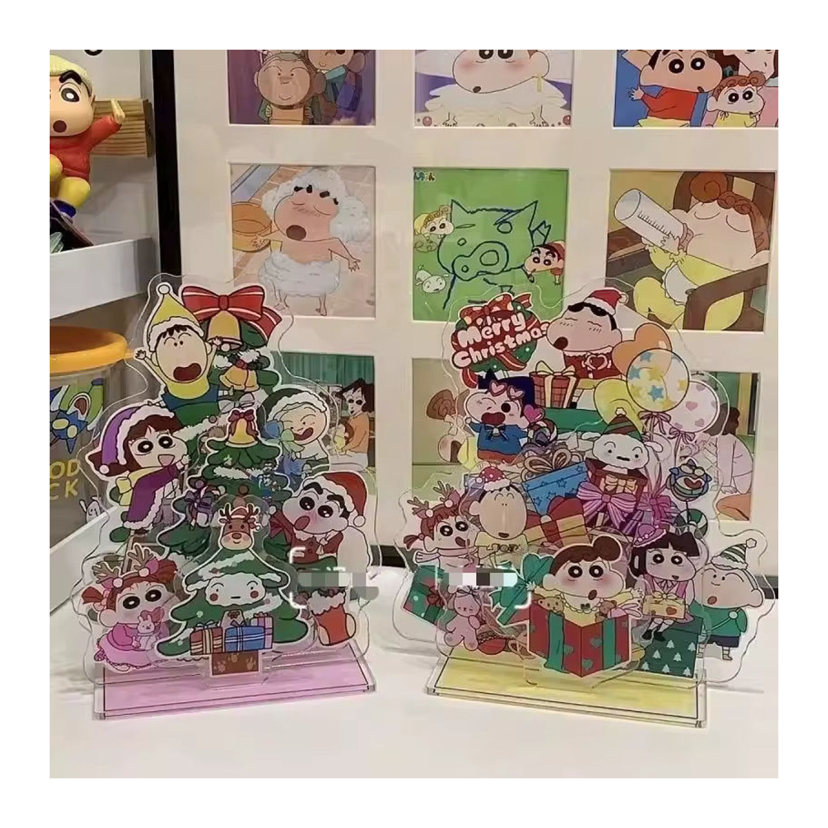 Bandai Crayon Shin Chan C-Chan Acryl Standee Schreibtischdekoration aus Kunststoff, mehrfarbig - Bild 3