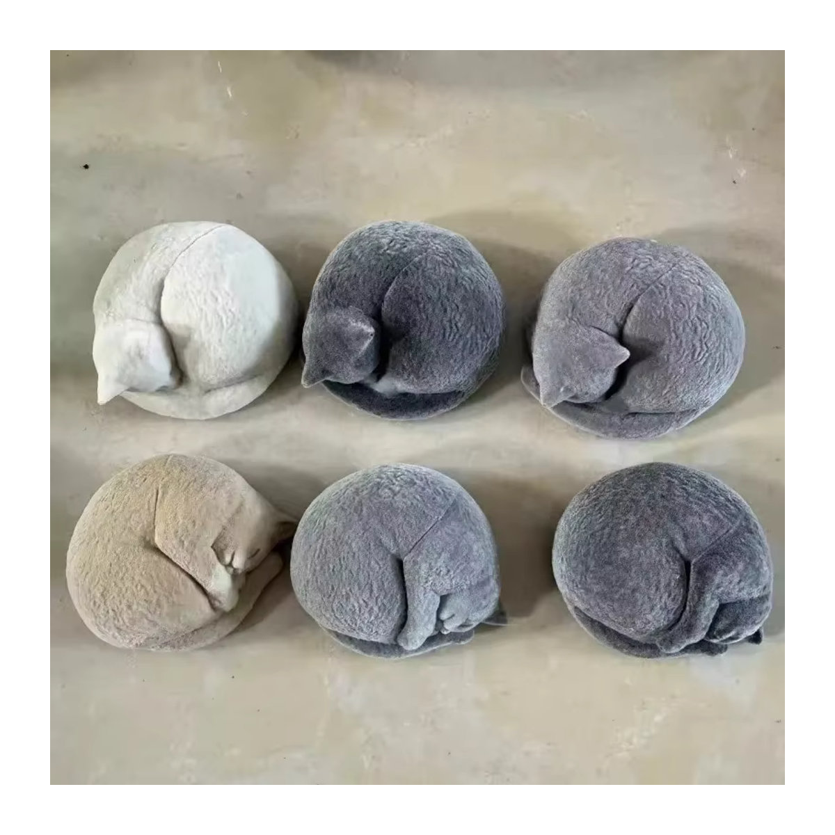 Bandai Cute Cats Series Plüschfigur für Kinder, mehrfarbig, stehend - Bild 5