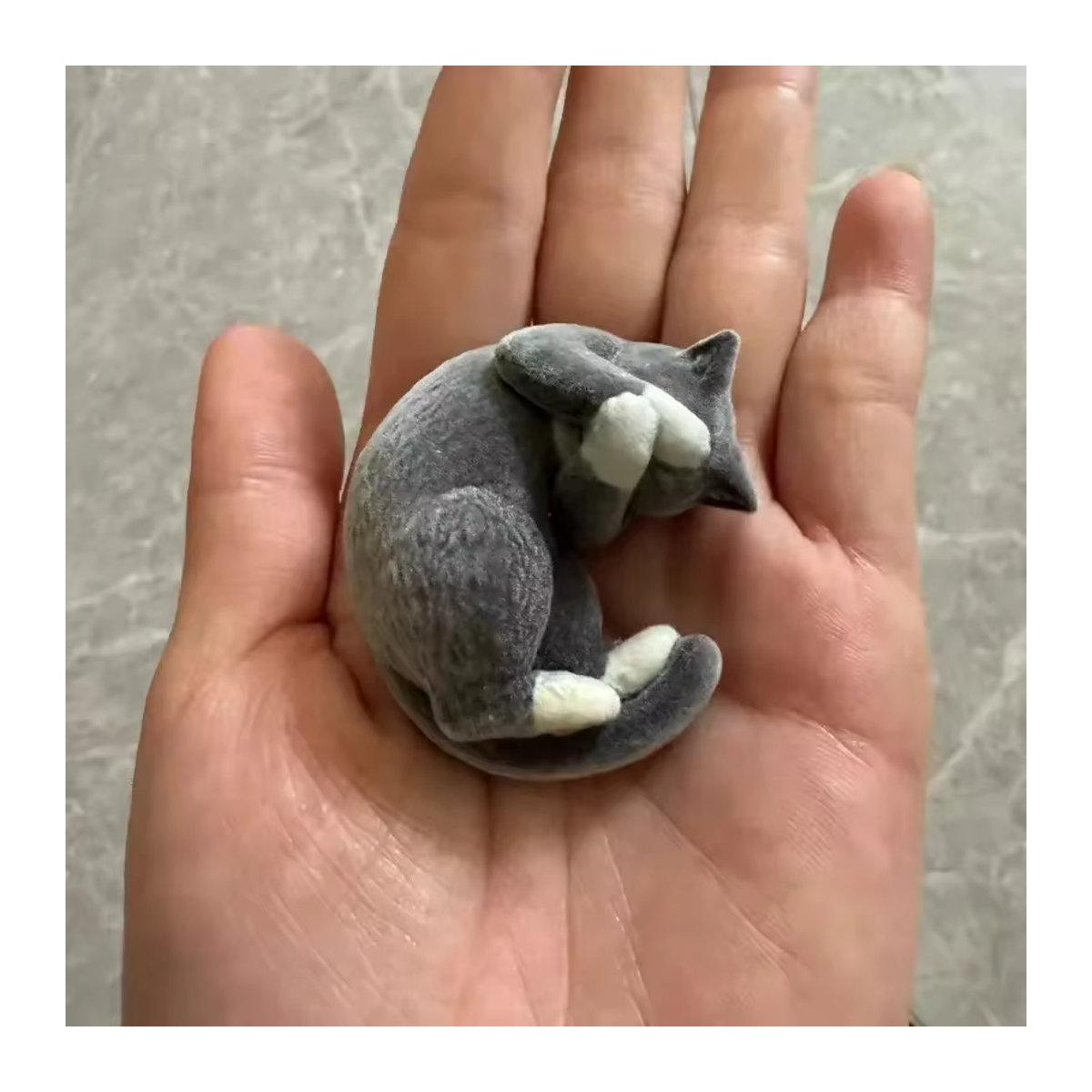 Bandai Cute Cats Series Plüschfigur für Kinder, mehrfarbig, stehend - Bild 6