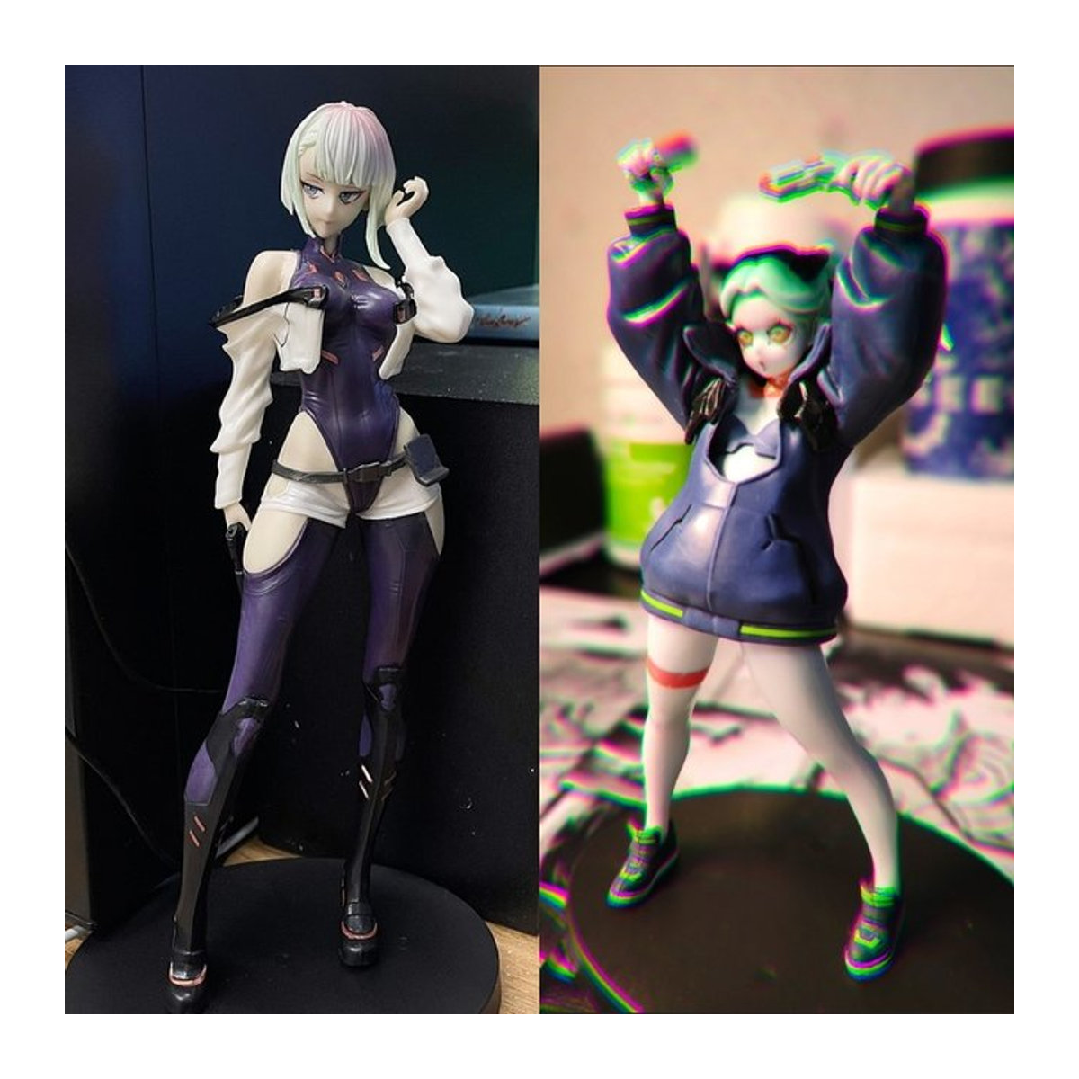 Bandai Cyberpunk 2077 Edgerunners Lucy Actionfigur, mehrfarbig, Höhe: 22 cm - Bild 1