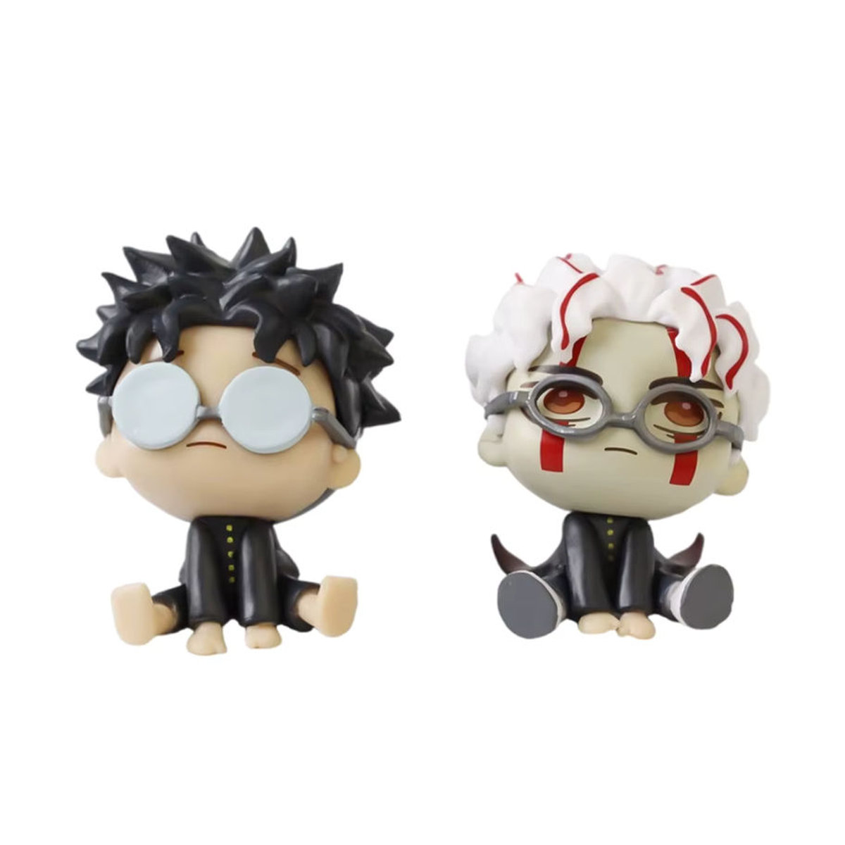 Bandai Dan Da Dan Anime Action Figuren Set, 4er Pack Momo Takakura und Ken, mehrfarbig, Höhe: 6 cm - Bild 2