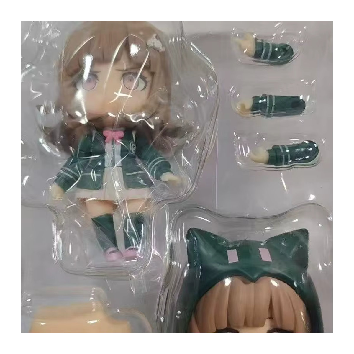 Bandai Danganronpa Chiaki Nanami Actionfigur mit wechselbarem Gesicht in mehrfarbiger Ausführung - Bild 2