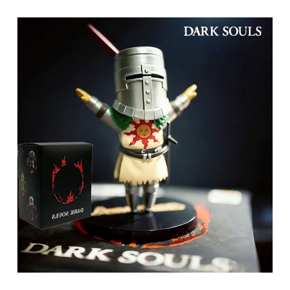 Bandai Dark Souls Figur Helden von Lordran Sunbro Astora PVC-Modell, mehrfarbig, Höhe: 12 cm - Bild 1