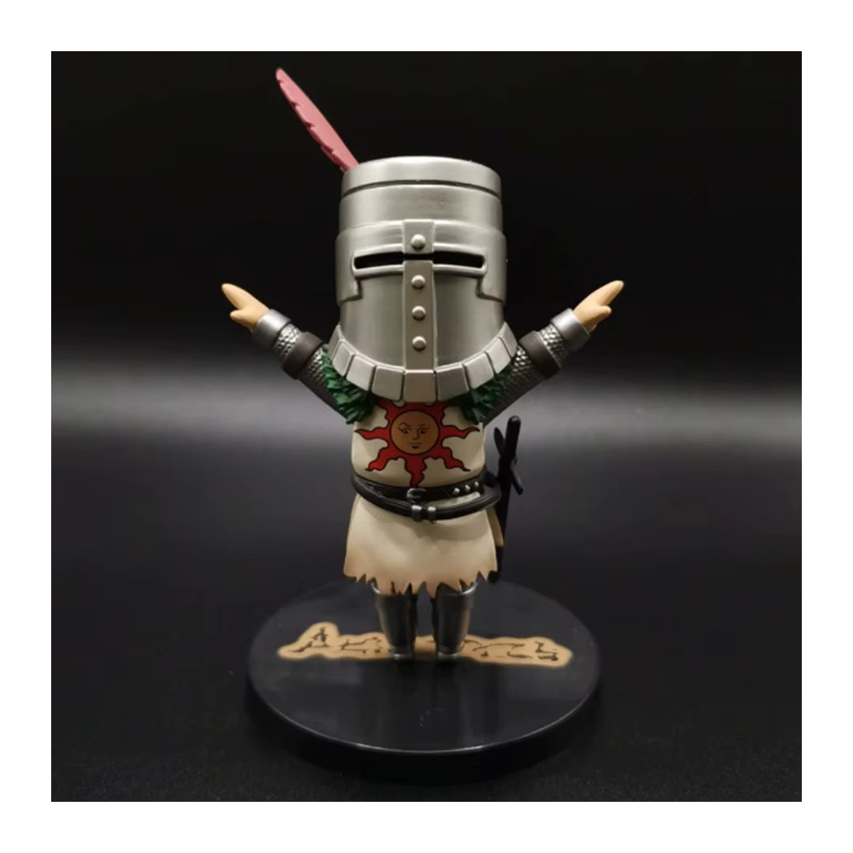 Bandai Dark Souls Figur Helden von Lordran Sunbro Astora PVC-Modell, mehrfarbig, Höhe: 12 cm - Bild 2