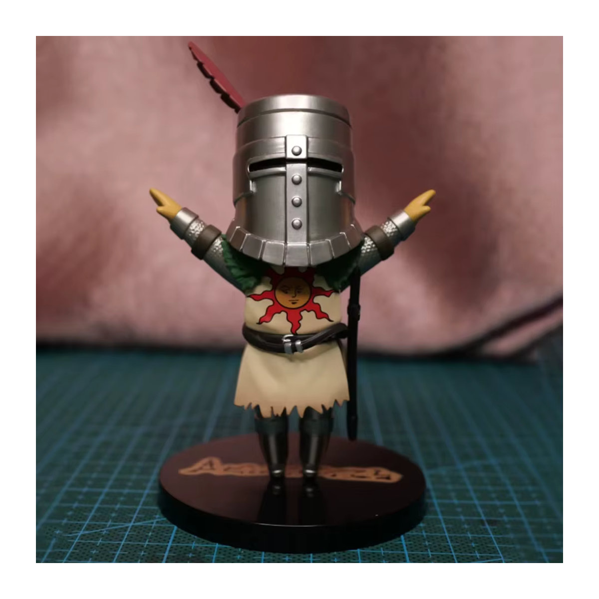 Bandai Dark Souls Figur Helden von Lordran Sunbro Astora PVC-Modell, mehrfarbig, Höhe: 12 cm - Bild 3