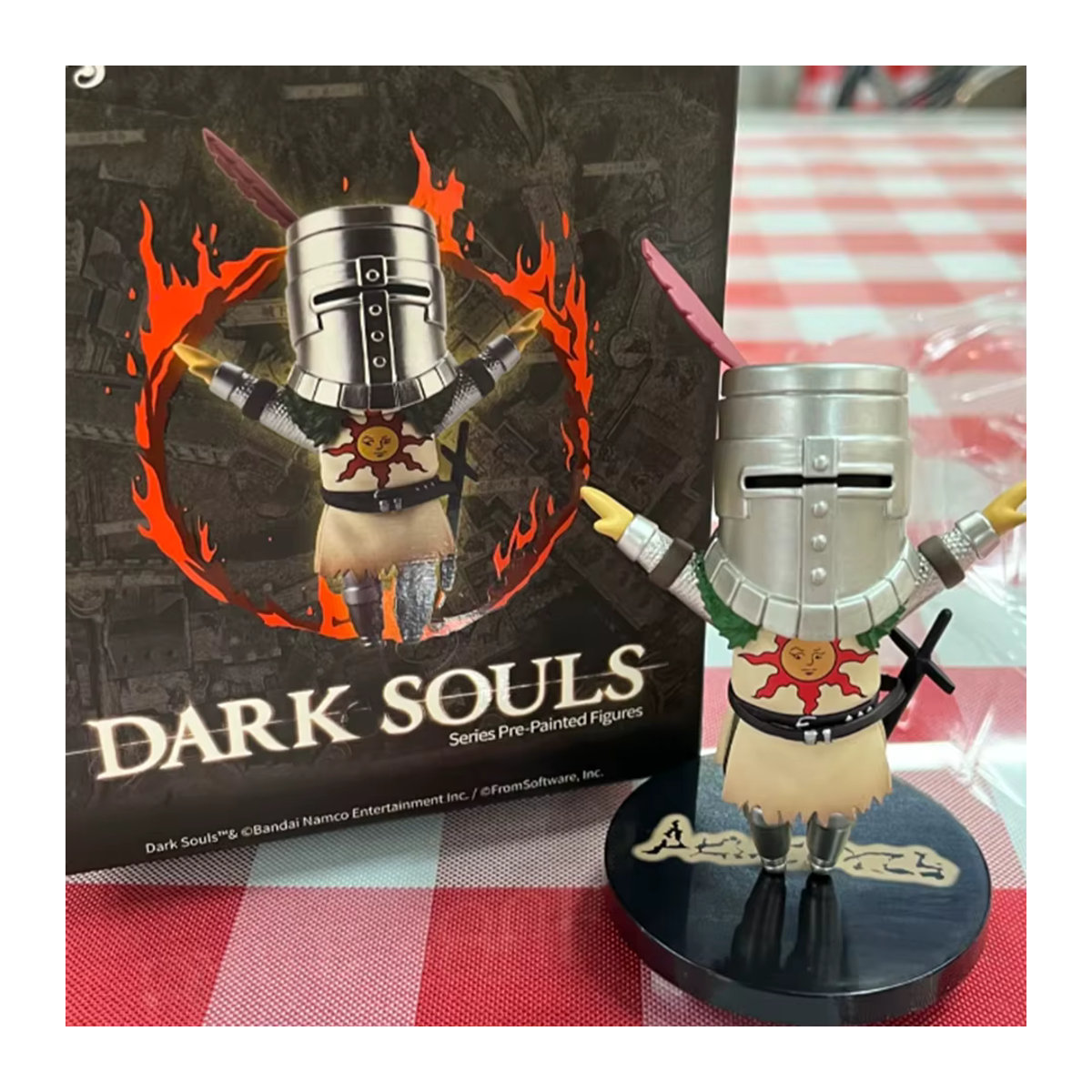 Bandai Dark Souls Figur Helden von Lordran Sunbro Astora PVC-Modell, mehrfarbig, Höhe: 12 cm - Bild 6