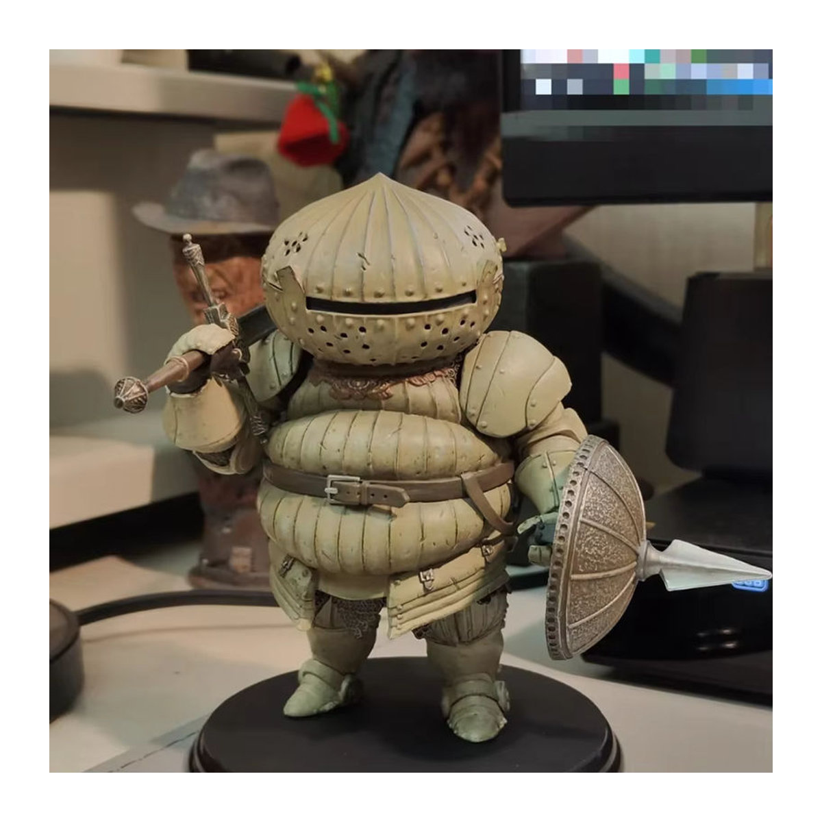 Bandai Dark Souls Figur Siegmeyer von Catarina in Beige, Kunststoff Modell, Höhe: 13 cm - Bild 3