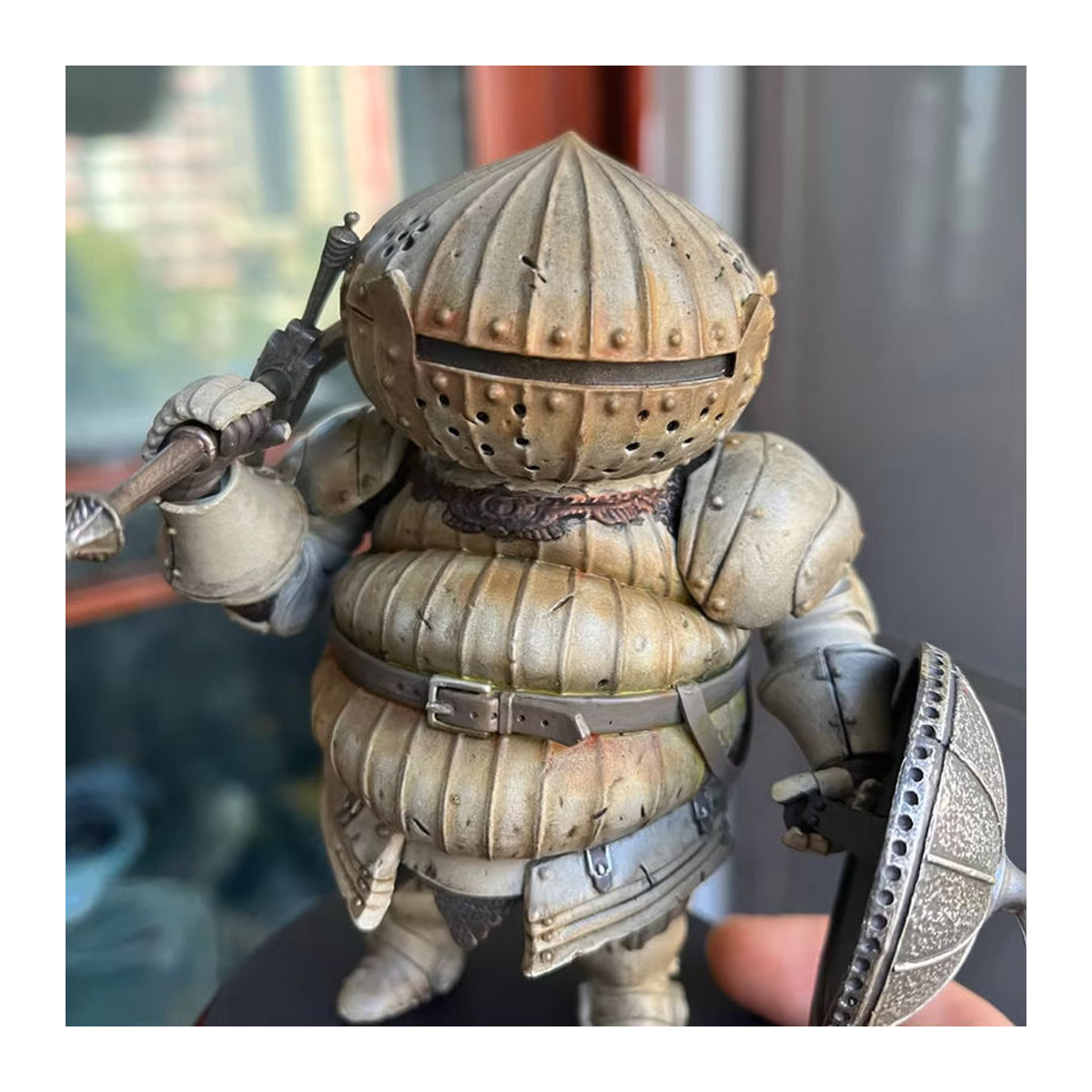 Bandai Dark Souls Figur Siegmeyer von Catarina in Beige, Kunststoff Modell, Höhe: 13 cm - Bild 4