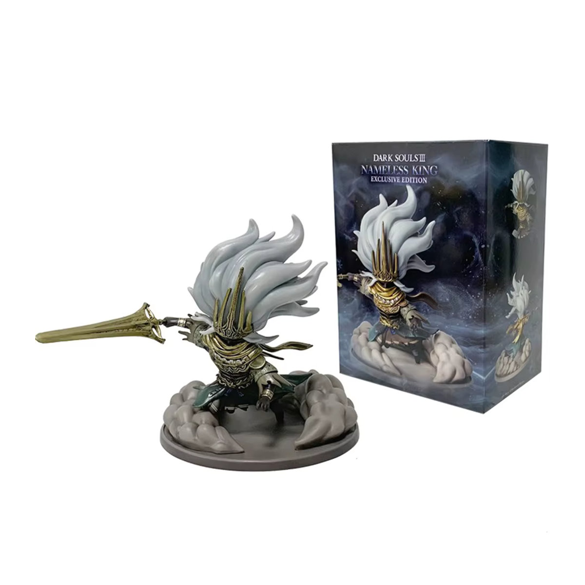 Bandai Dark Souls III Nameless King PVC-Figur, mehrfarbig, Höhe: 14 cm - Bild 2