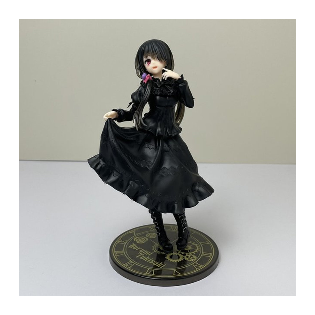 Bandai Date A Live IV Tokisaki Kurumi Freizeitkleidung Ver. PVC-Actionfigur in Schwarz - Bild 1