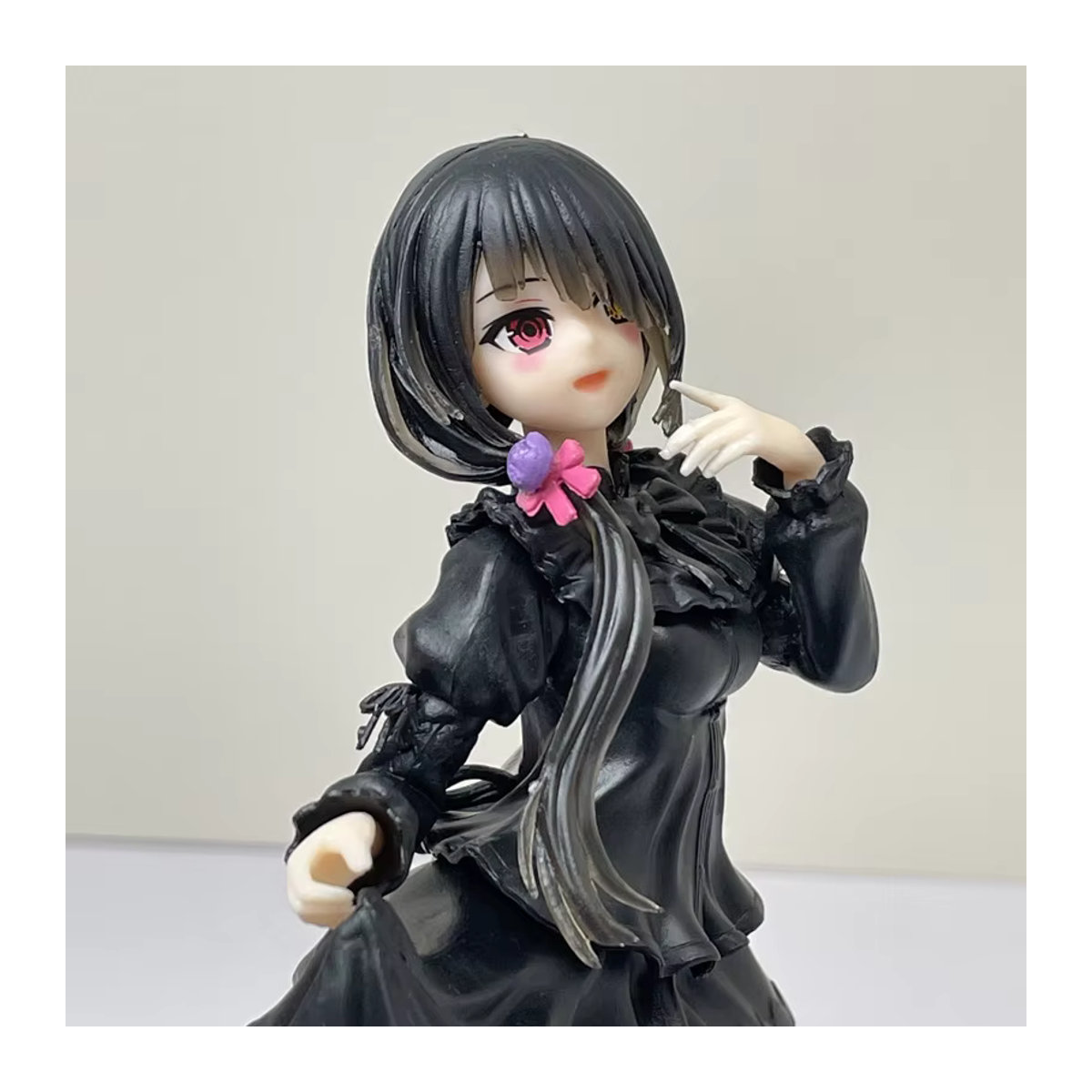 Bandai Date A Live IV Tokisaki Kurumi Freizeitkleidung Ver. PVC-Actionfigur in Schwarz - Bild 3