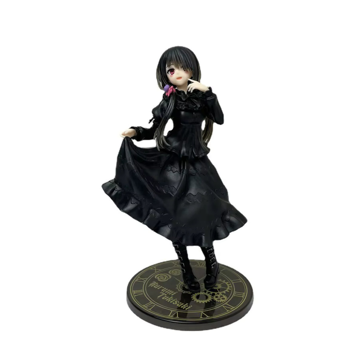 Bandai Date A Live IV Tokisaki Kurumi Freizeitkleidung Ver. PVC-Actionfigur in Schwarz - Bild 6