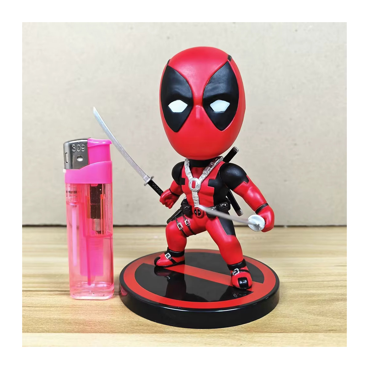Bandai Deadpool X-MAN Superhelden Figur in Rot, Höhe: 14 cm - Bild 1
