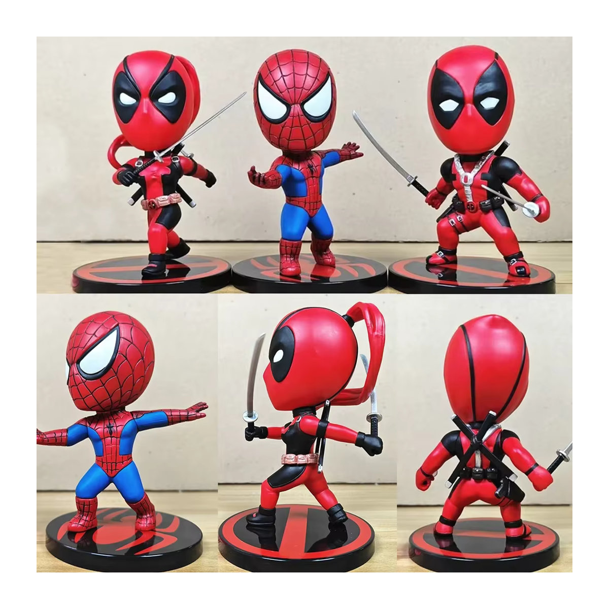 Bandai Deadpool X-MAN Superhelden Figur in Rot, Höhe: 14 cm - Bild 4