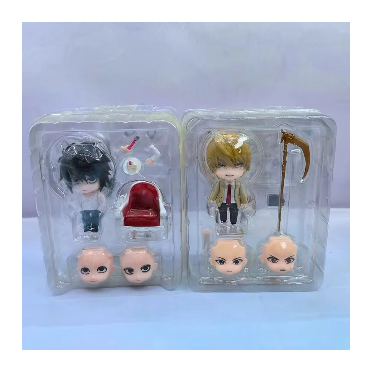 Bandai Death Note Nendoroid Anime Actionfigur Light Yagami und L, mehrfarbig, Höhe: 10 cm - Bild 6