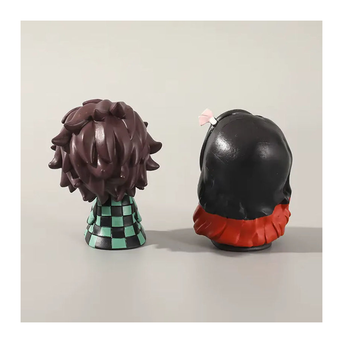 Bandai Demon Slayer Actionfigur Q-Version Tanjiro Kamado und Nezuko aus Kunststoff, mehrfarbig, Höhe: 8 cm bis 9 cm - Bild 4