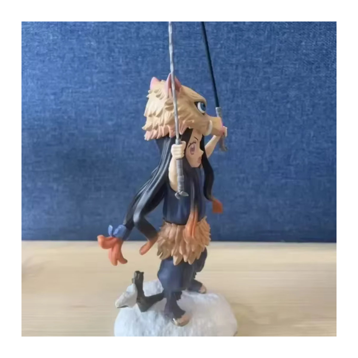 Bandai Demon Slayer Actionfiguren Nezuko Kamado und Inosuke Hashibira aus PVC, mehrfarbig, Höhe: 20 cm - Bild 5