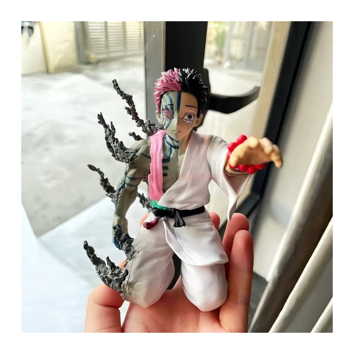 Bandai Demon Slayer Akaza Anime Actionfigur aus Kunststoff, mehrfarbig, Höhe: 14 cm - Bild 3