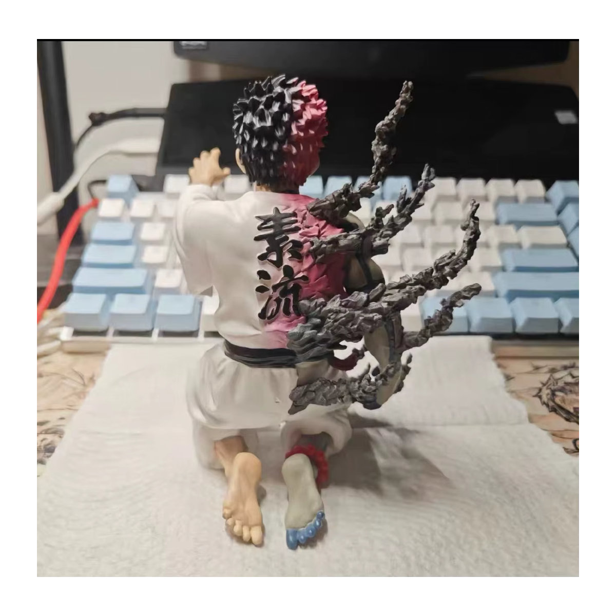 Bandai Demon Slayer Akaza Anime Actionfigur aus Kunststoff, mehrfarbig, Höhe: 14 cm - Bild 6