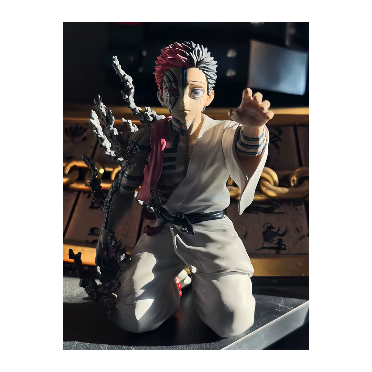 Bandai Demon Slayer Akaza Anime Actionfigur aus Kunststoff, mehrfarbig, Höhe: 14 cm - Bild 7