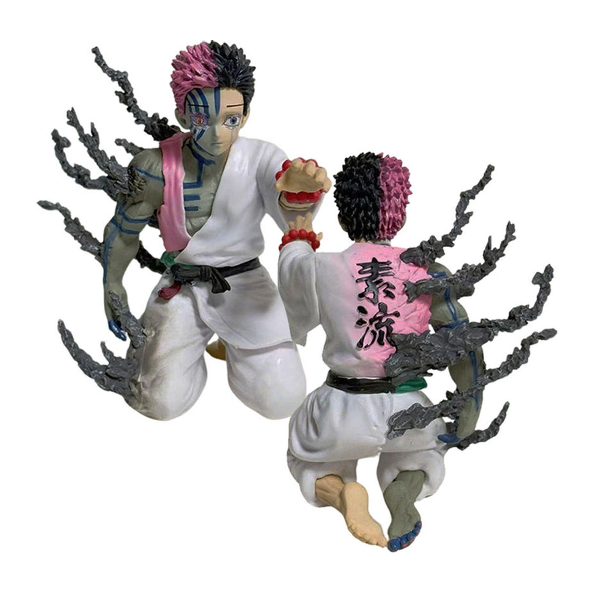 Bandai Demon Slayer Akaza Hakuji Anime Actionfigur aus PVC, mehrfarbig, Höhe: 14 cm - Bild 1