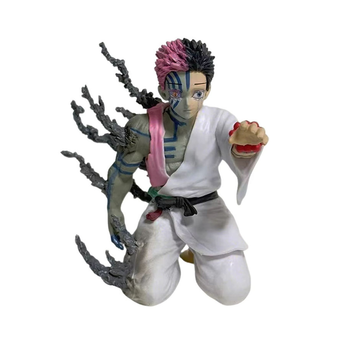 Bandai Demon Slayer Akaza Hakuji Anime Actionfigur aus PVC, mehrfarbig, Höhe: 14 cm - Bild 2