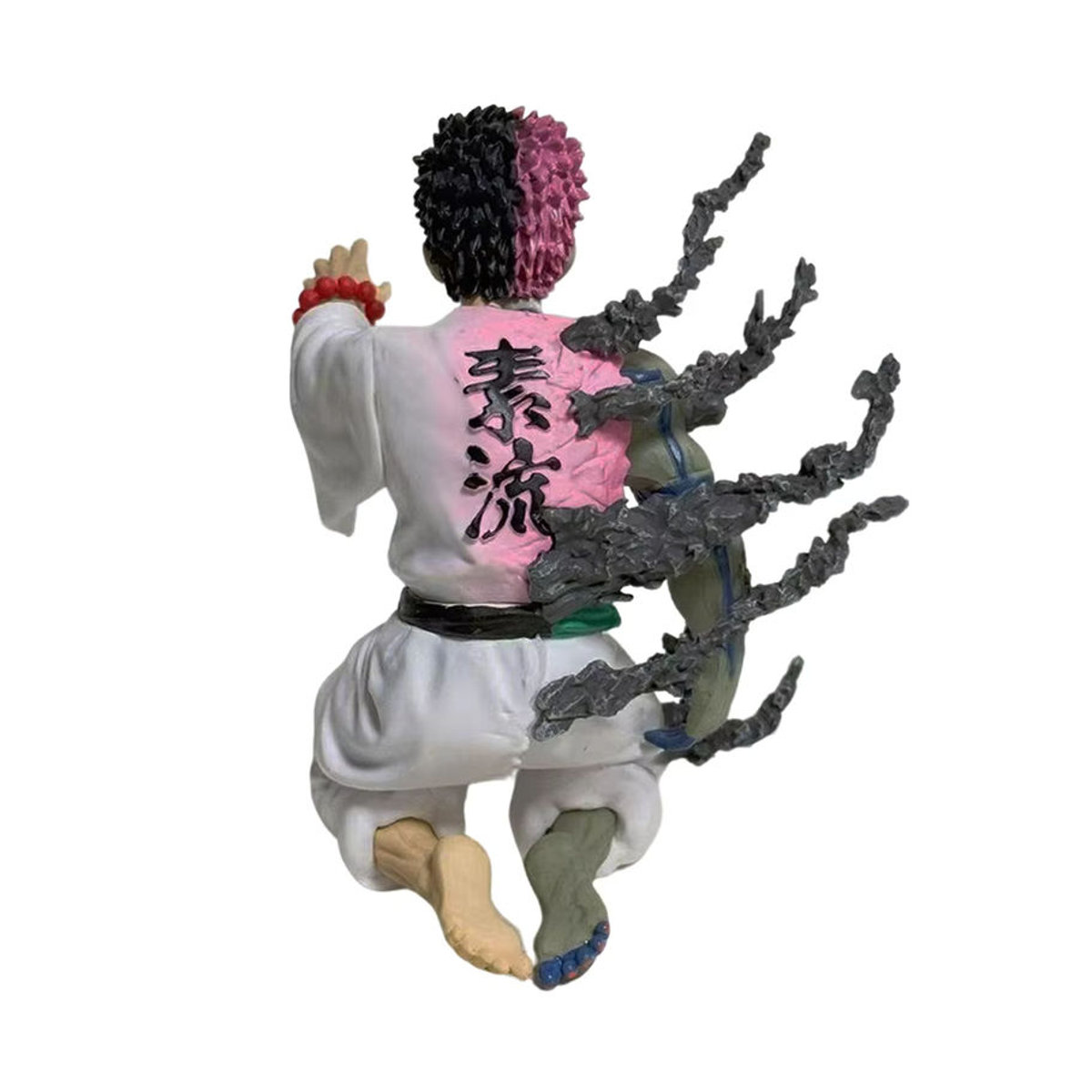 Bandai Demon Slayer Akaza Hakuji Anime Actionfigur aus PVC, mehrfarbig, Höhe: 14 cm - Bild 4