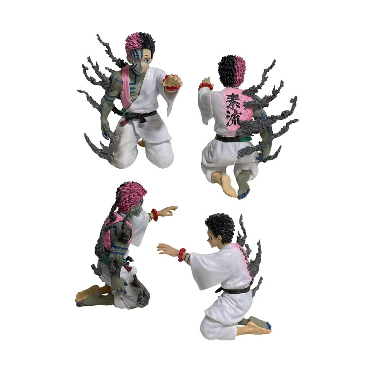 Bandai Demon Slayer Akaza Hakuji Anime Actionfigur aus PVC, mehrfarbig, Höhe: 14 cm - Bild 7