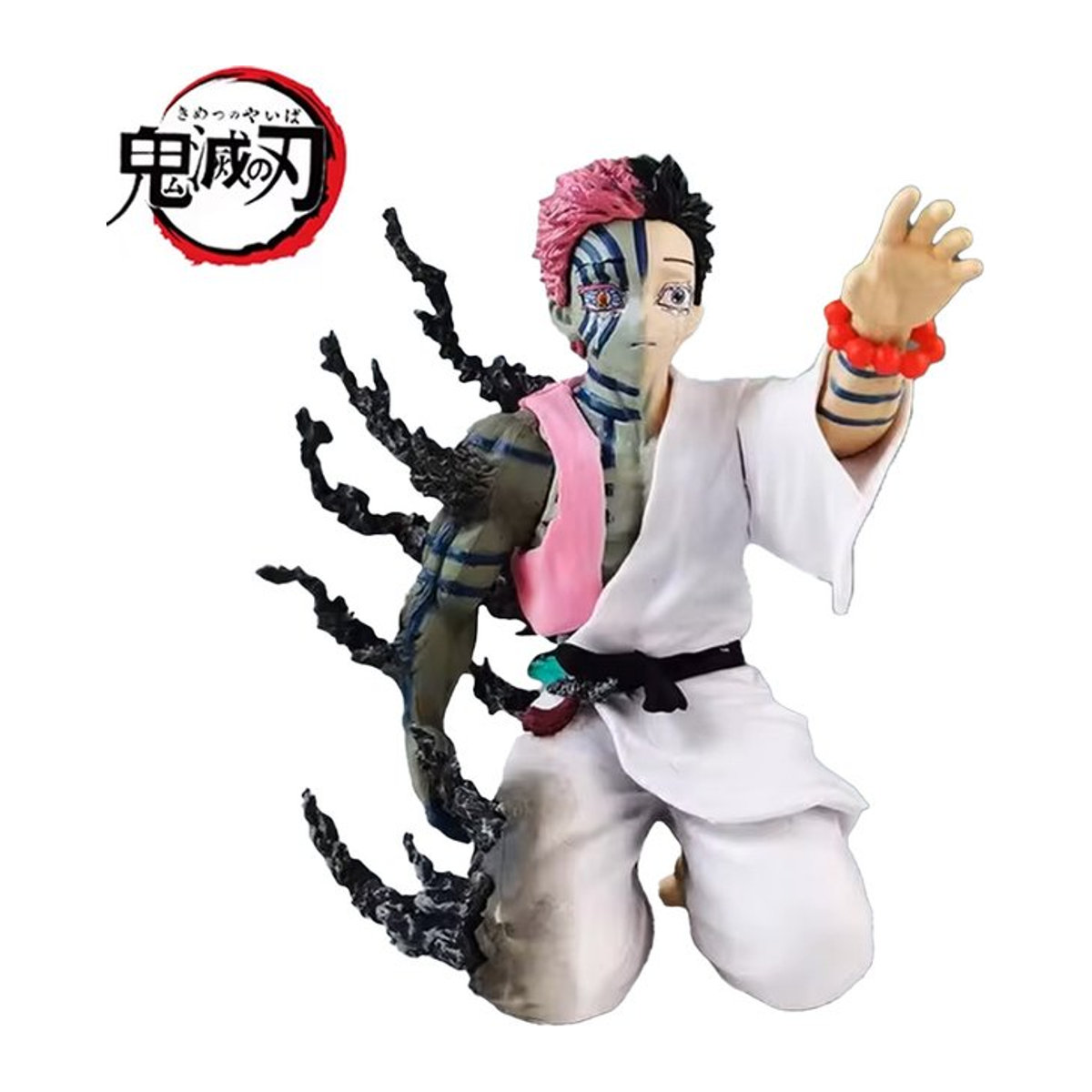 Bandai Demon Slayer Akaza Hakuji Anime-Figur aus Kunststoff, mehrfarbig - Bild 1