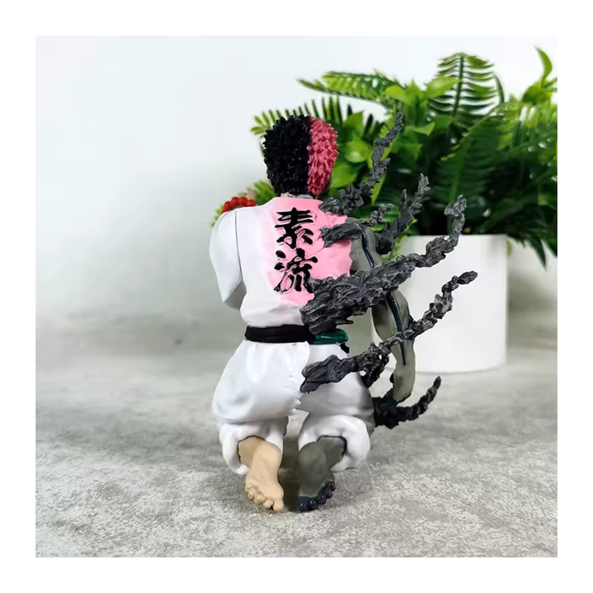 Bandai Demon Slayer Akaza Hakuji Anime-Figur aus Kunststoff, mehrfarbig - Bild 6