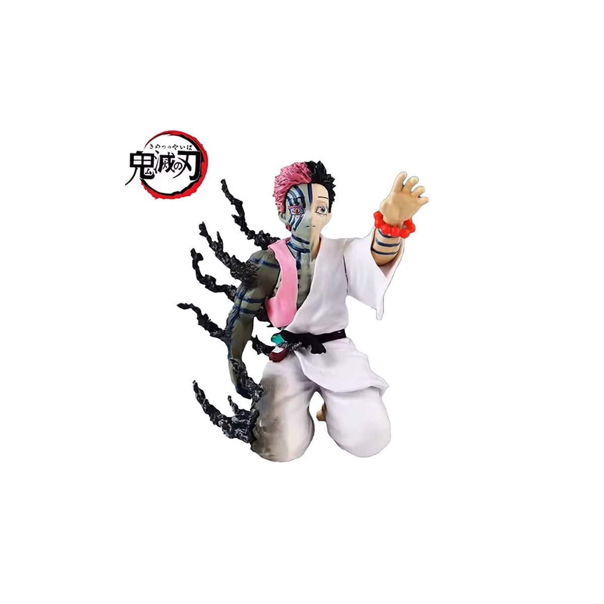 Bandai Demon Slayer Akaza Hakuji Anime-Figur aus Kunststoff, mehrfarbig - Bild 7