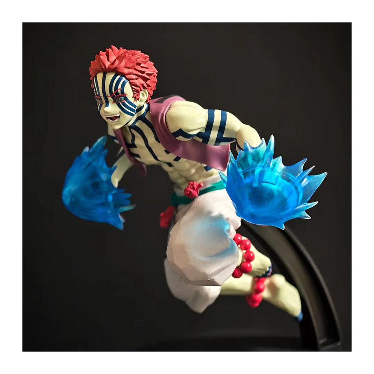 Bandai Demon Slayer Akaza Hakuji Anime-Figur aus Kunststoff, mehrfarbig, Desktop-Ornament und Actionfigur - Bild 5