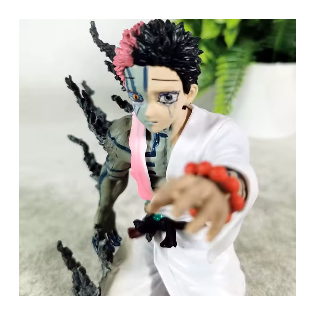 Bandai Demon Slayer Akaza Hakuji Anime-Figur aus Kunststoff, mehrfarbig, Höhe: 13 cm - Bild 2