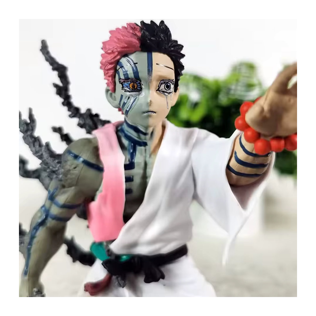Bandai Demon Slayer Akaza Hakuji Anime-Figur aus Kunststoff, mehrfarbig, Höhe: 13 cm - Bild 3