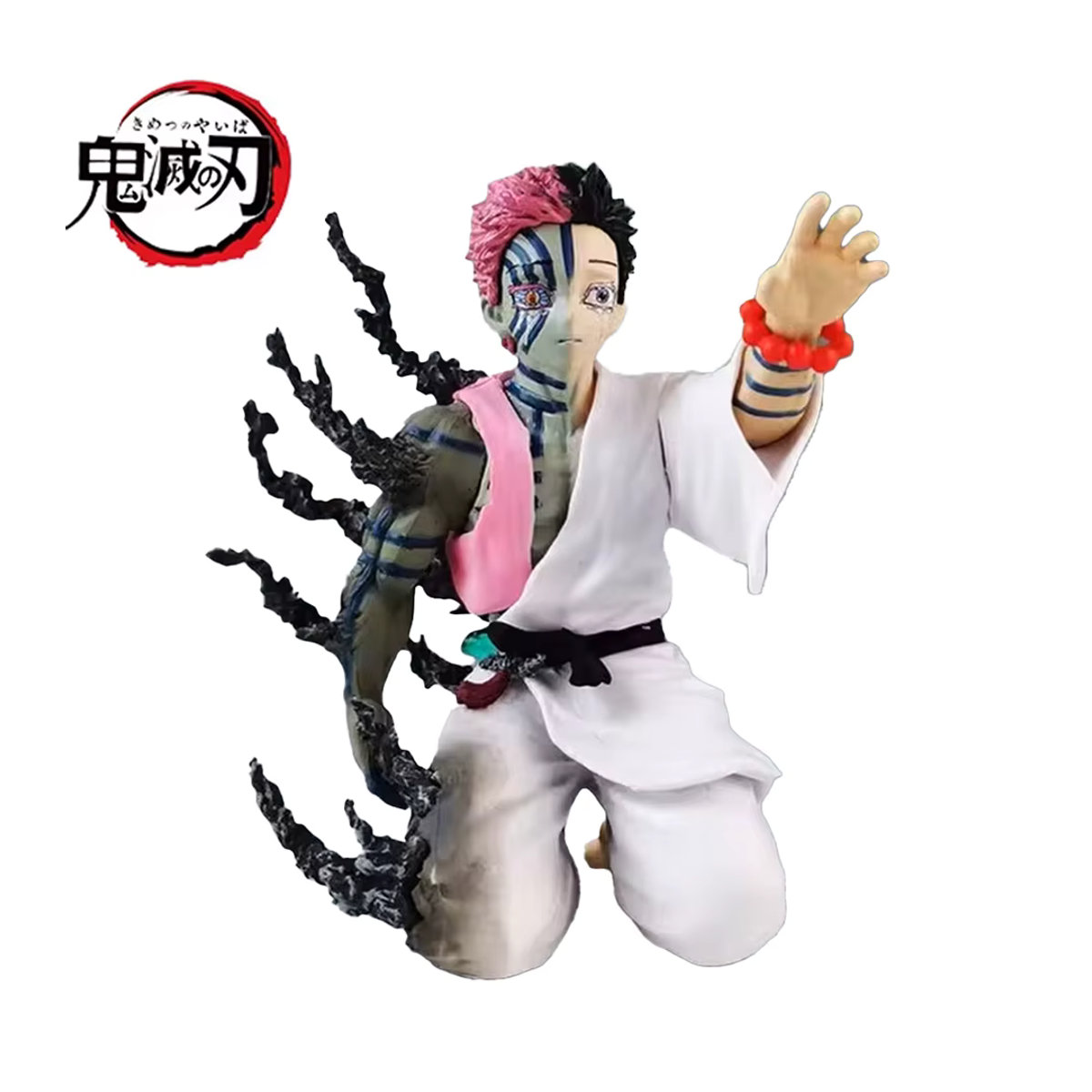 Bandai Demon Slayer Akaza Hakuji Anime-Figur aus Kunststoff, mehrfarbig, Höhe: 13 cm - Bild 7