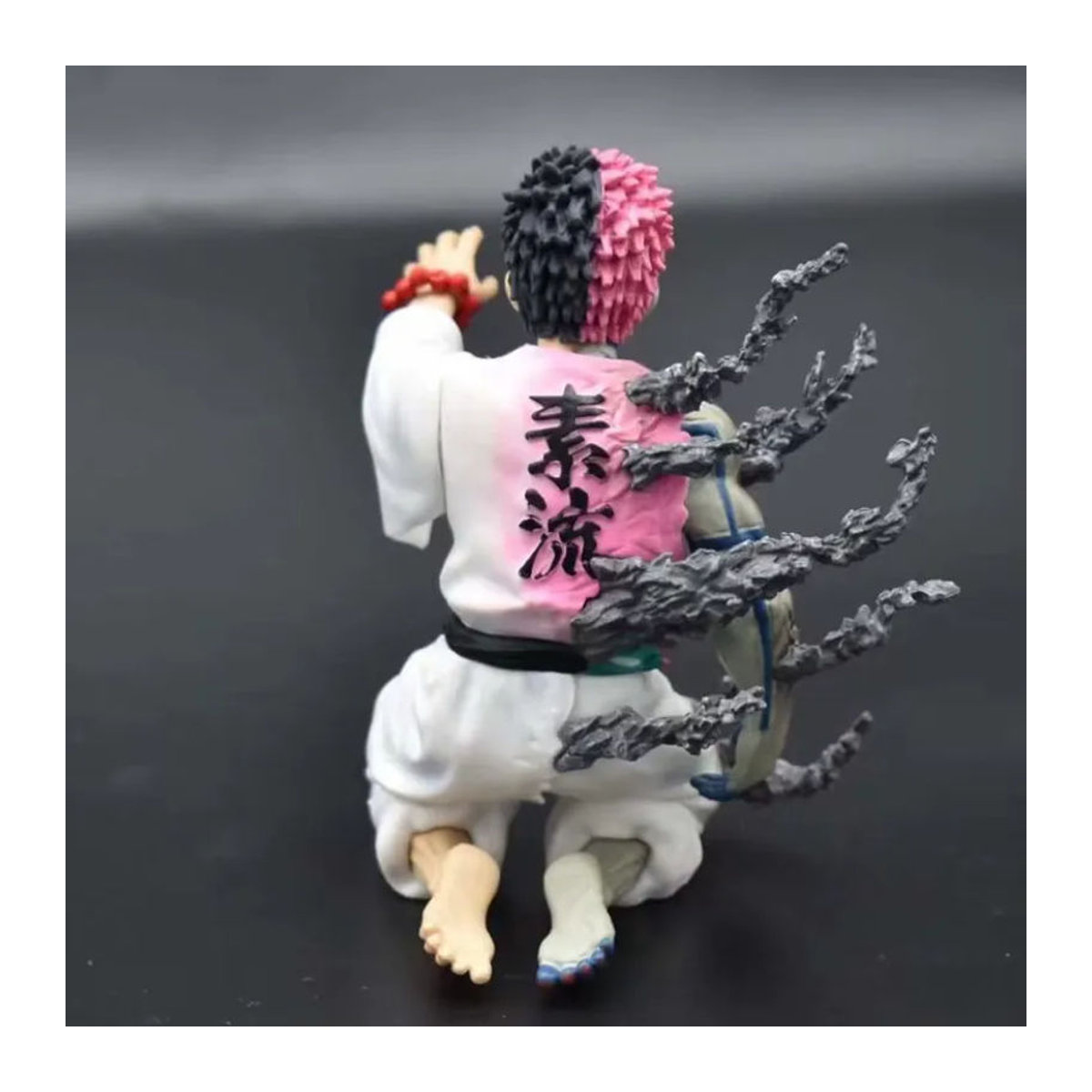 Bandai Demon Slayer Akaza Hakuji Anime-Figur aus PVC, mehrfarbige Actionfigur als Desktop-Ornament - Bild 3