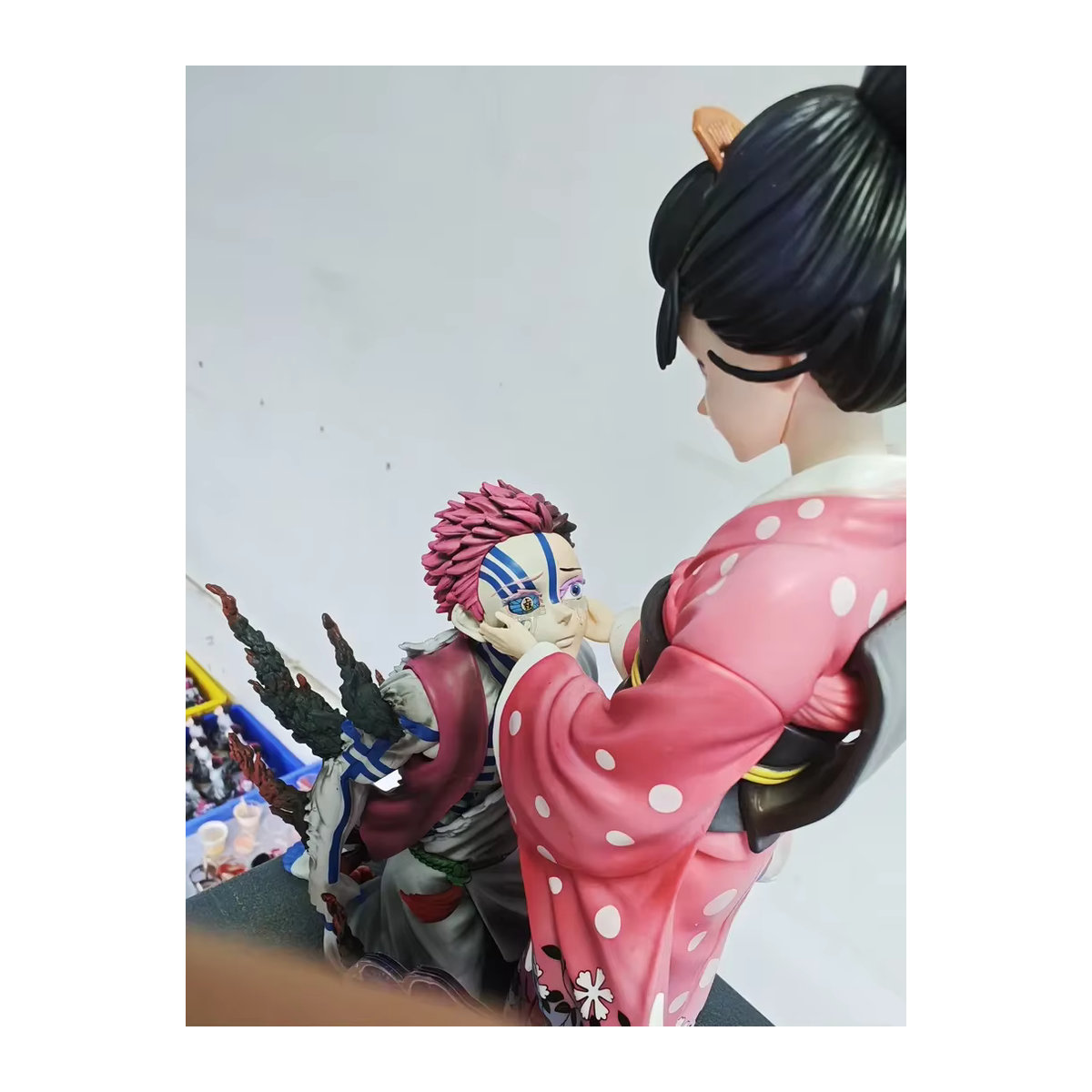 Bandai Demon Slayer Akaza und Koyuki Anime-Figur aus Kunststoff, mehrfarbig - Bild 4