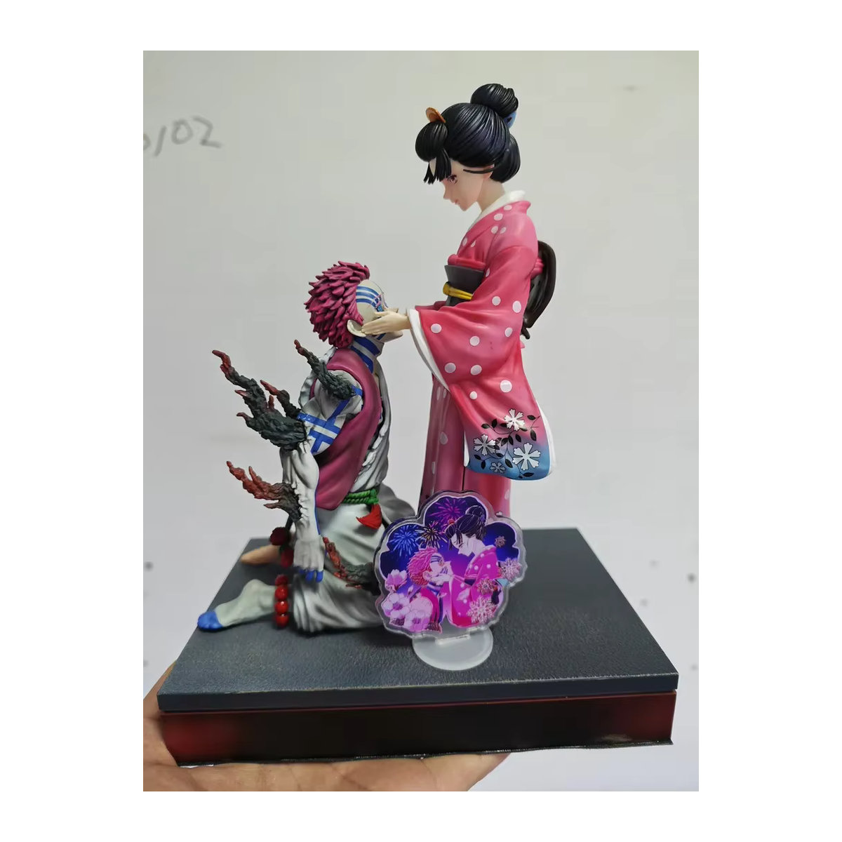 Bandai Demon Slayer Akaza und Koyuki Anime-Figur aus Kunststoff, mehrfarbig - Bild 6