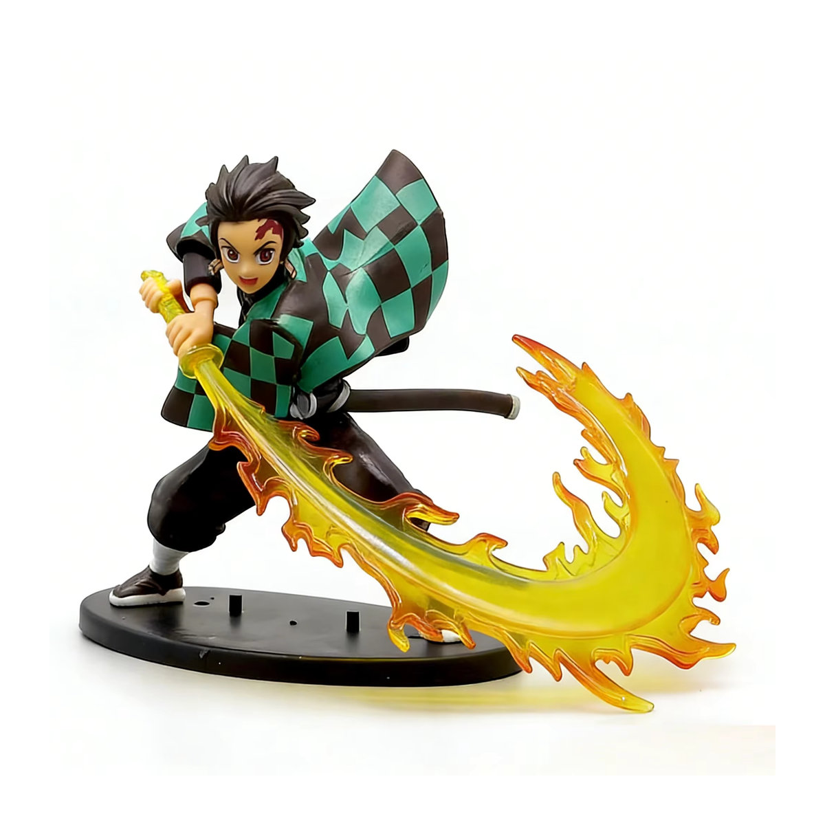 Bandai Demon Slayer Anime-Actionfigur Tanjirou Agatsuma Zenitsu Kyoujurou aus Kunststoff, mehrfarbig - Bild 5