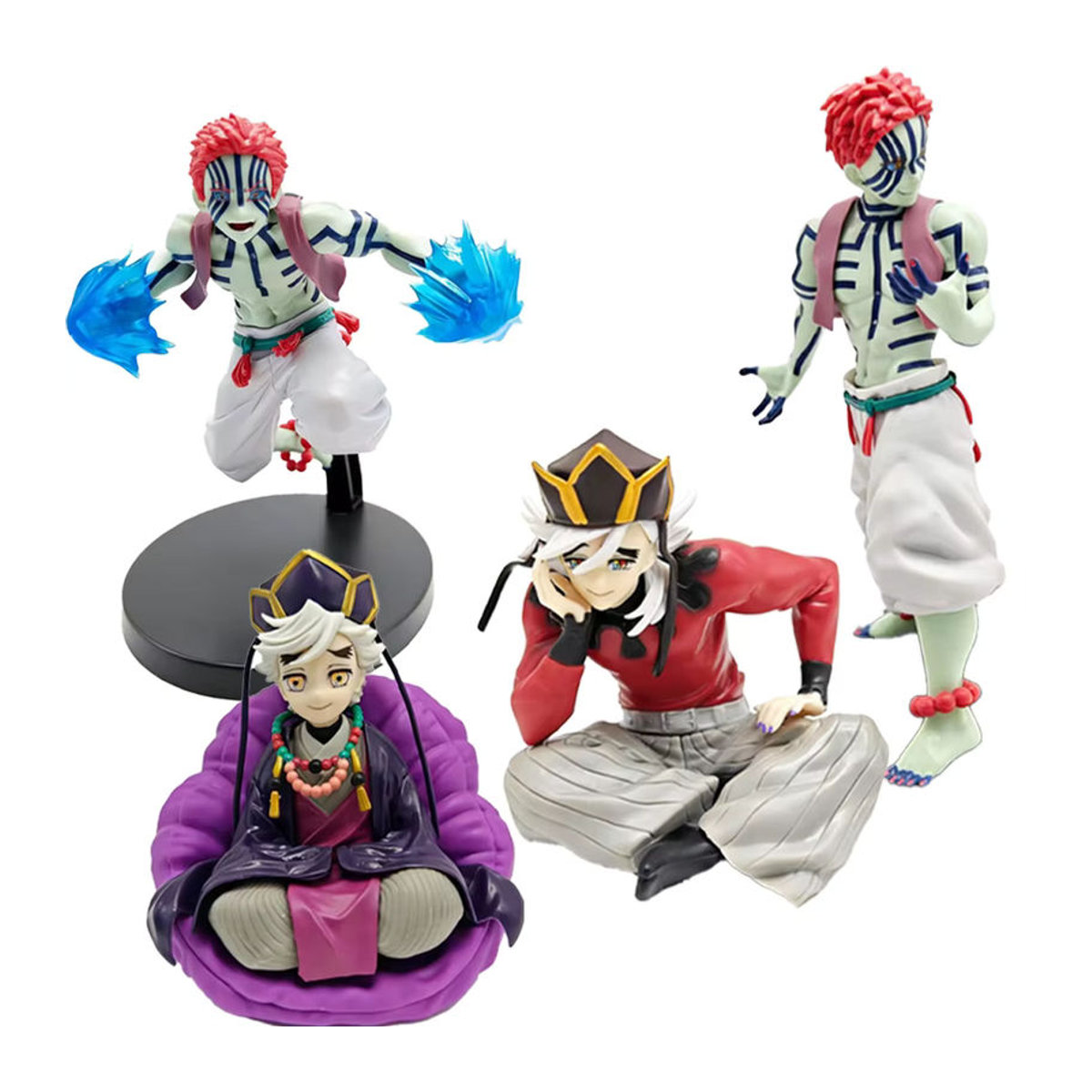 Bandai Demon Slayer Anime Actionfiguren Set mit Kamado Tanjirou, Agatsuma Zenitsu und Nezuko aus Kunststoff, mehrfarbig, Dekoration - Bild 1