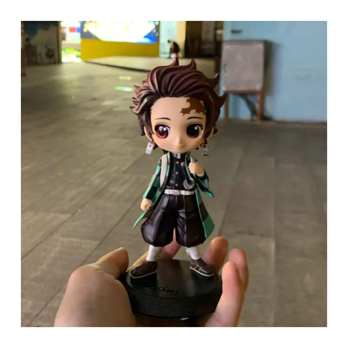 Bandai Demon Slayer Anime Actionfiguren Set mit Kamado Tanjirou, Agatsuma Zenitsu und Nezuko aus PVC in Mehrfarbig - Bild 4