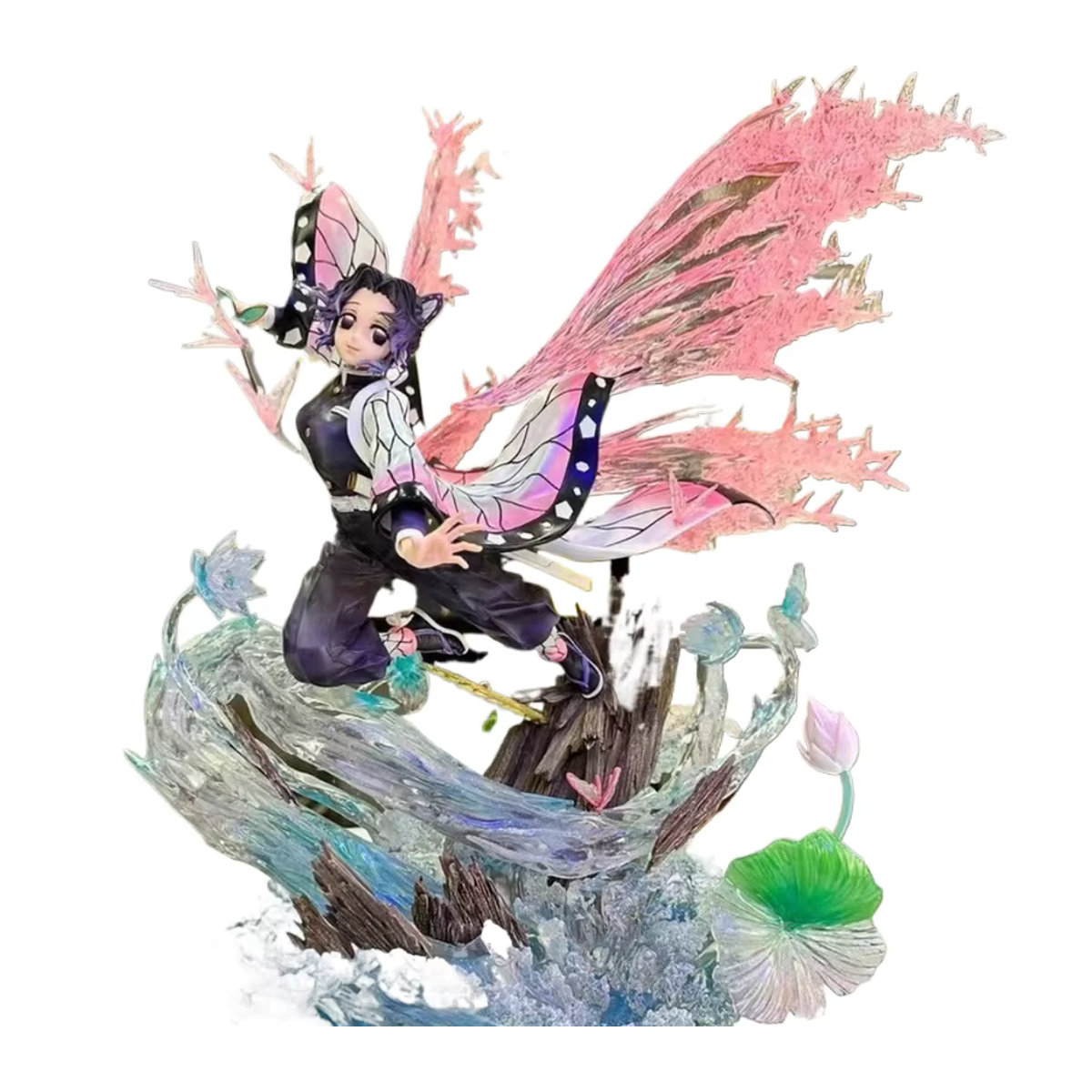 Bandai Demon Slayer Anime-Figur Kochou Shinobu Insekten-Säule, mehrfarbig, Höhe: 33 cm - Bild 6