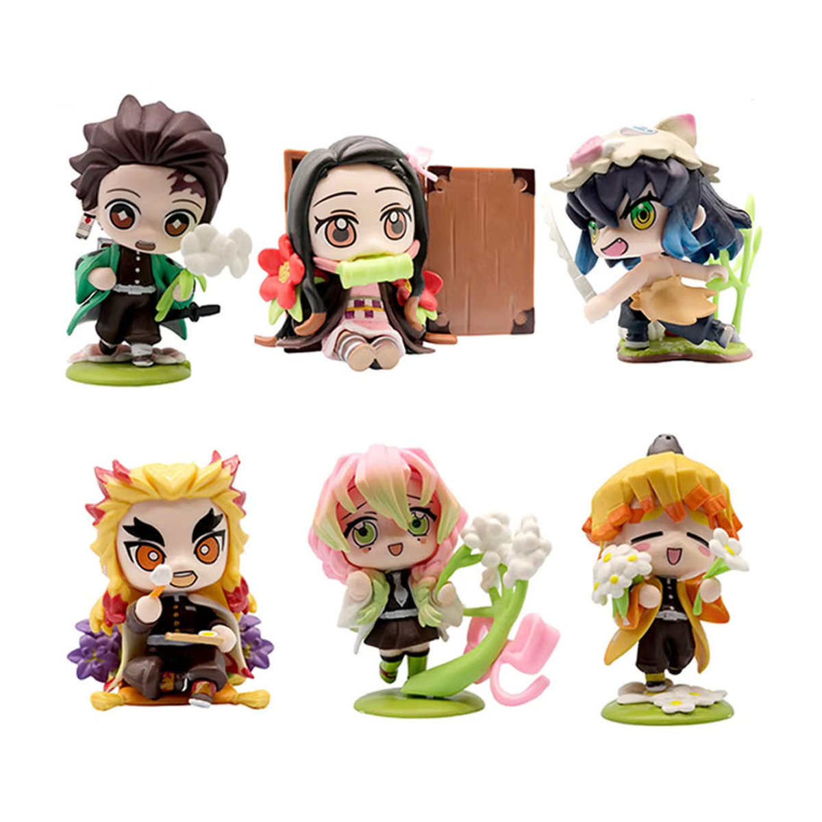 Bandai Demon Slayer Anime Figuren Tanjiro Kamado und Nezuko Blind Box aus PVC in Mehrfarbig - Bild 3