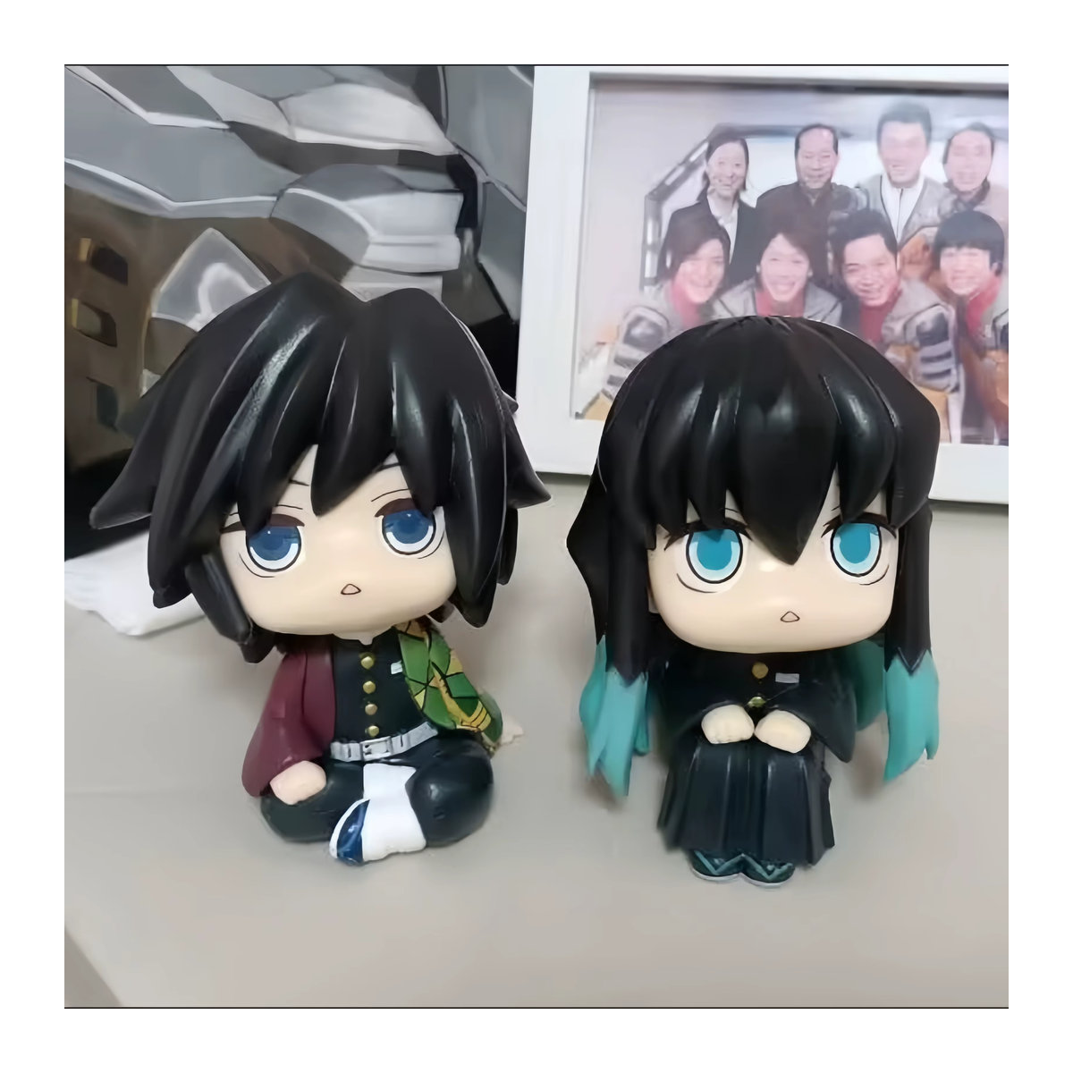 Bandai Demon Slayer Anime Figuren Tomioka Giyuu und Tokitou Muichirou aus Kunststoff, mehrfarbig - Bild 3