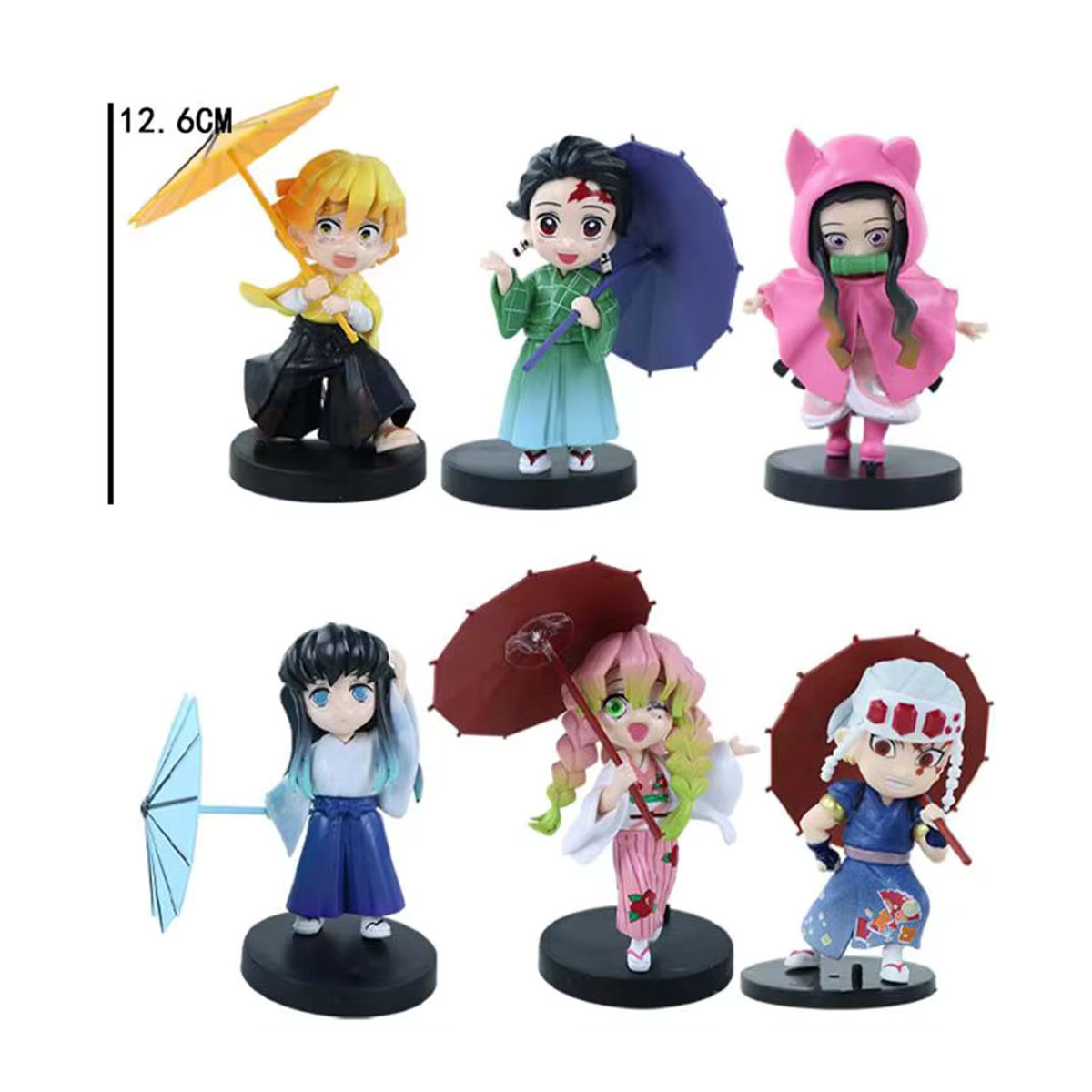 Bandai Demon Slayer Blind Box Figur Plum Rain Serie mehrfarbig - Bild 2