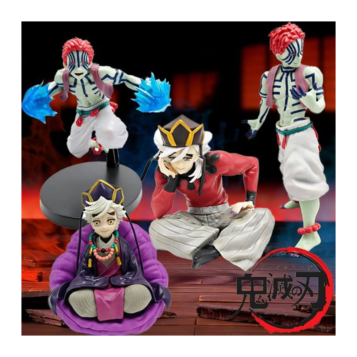 Bandai Demon Slayer Douma Anime Figur Noodle Stopper aus PVC in Mehrfarbig - Bild 1