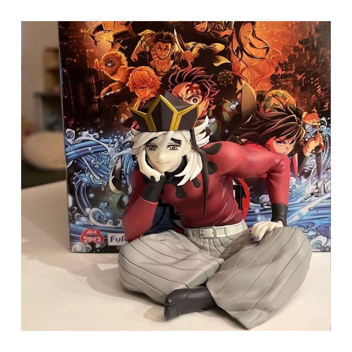 Bandai Demon Slayer Douma Anime Figur Noodle Stopper aus PVC in Mehrfarbig - Bild 2